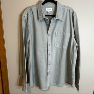 Arizona Jean Company Light Blue Men's Shirt Size XXL